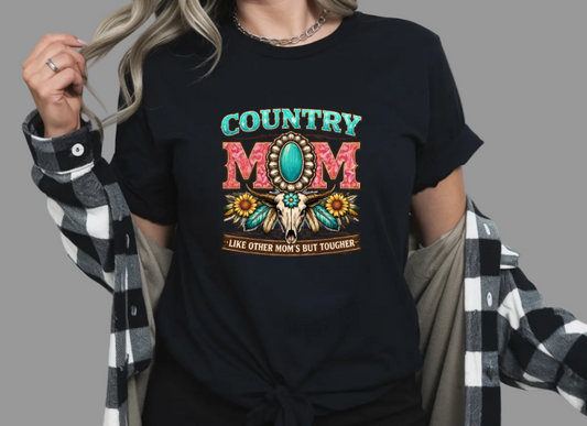 Country Mom Short Sleeve T-Shirt