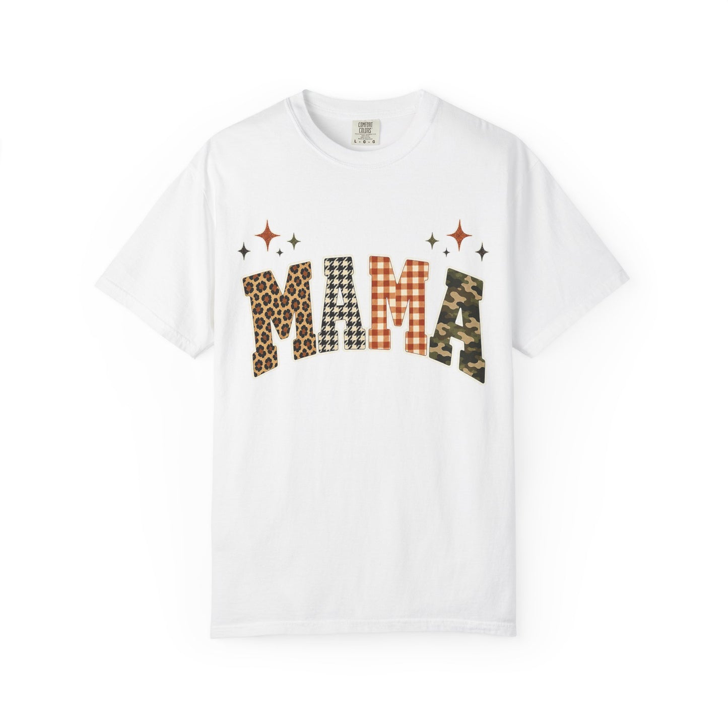 Mama Leopard Camo Graphic T-Shirt