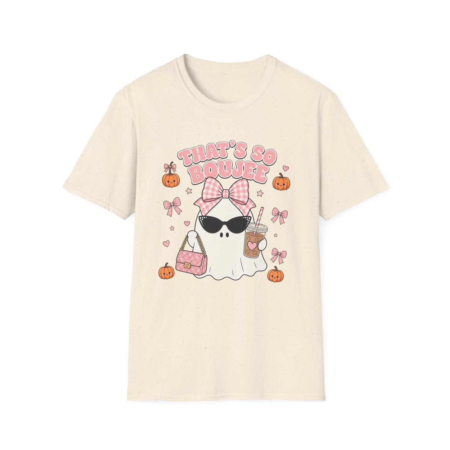 That’s So Boujee Ghost T-Shirt — Cute Pink Halloween Graphic Tee