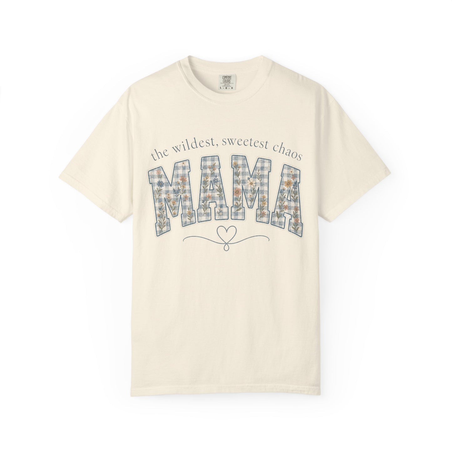 Mama Plaid Tee — "The Wildest, Sweetest Chaos" Mother's Day T-Shirt