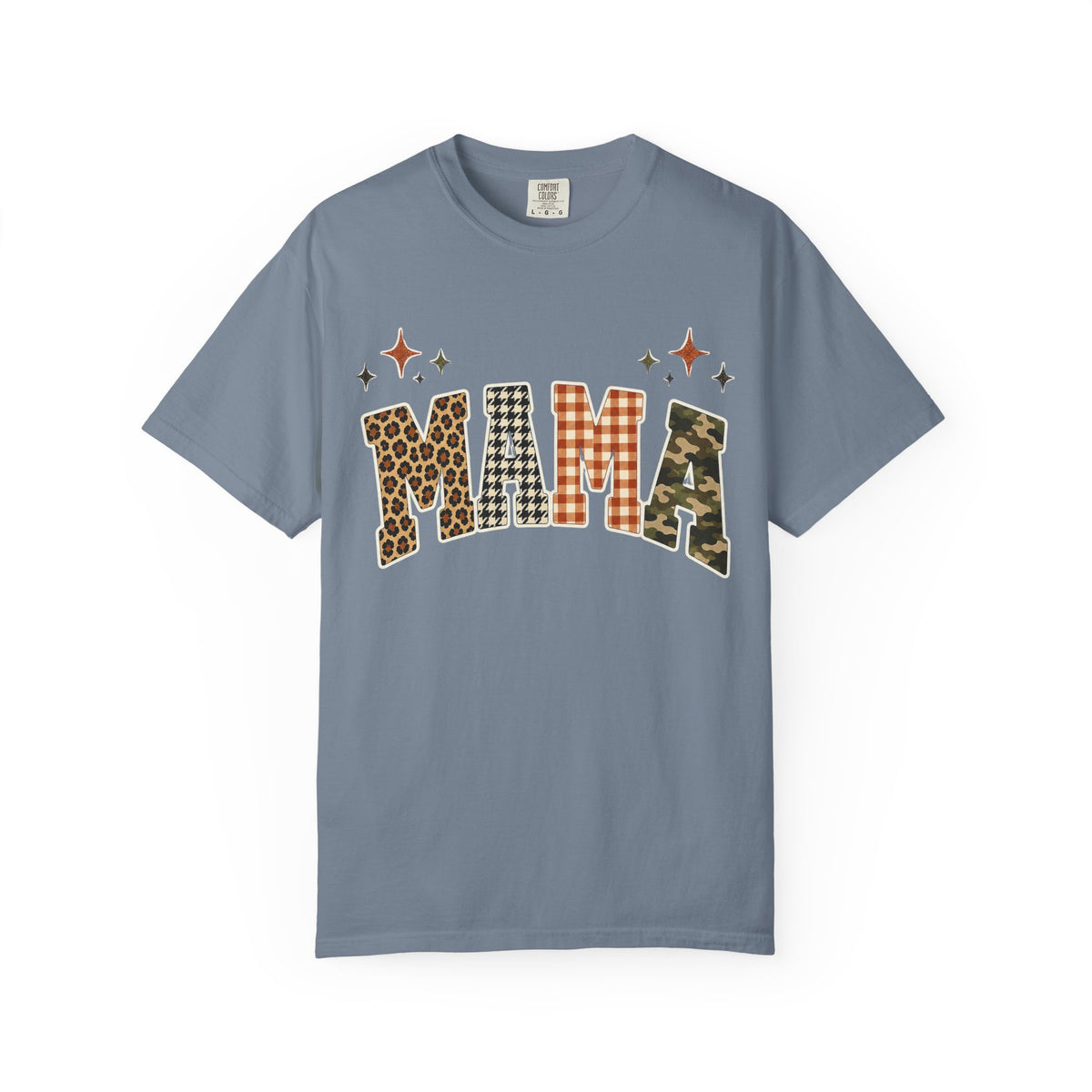 Mama Leopard Camo Graphic T-Shirt