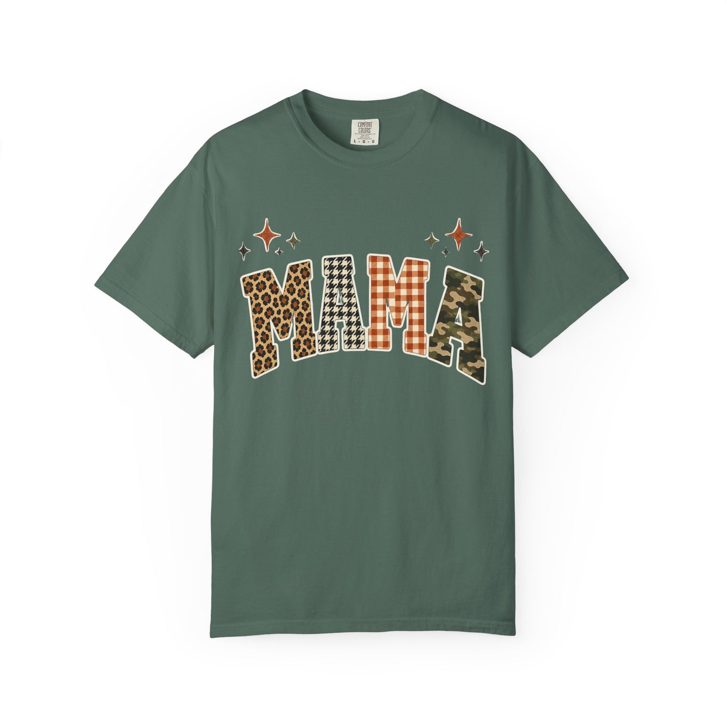 Mama Leopard Camo Graphic T-Shirt
