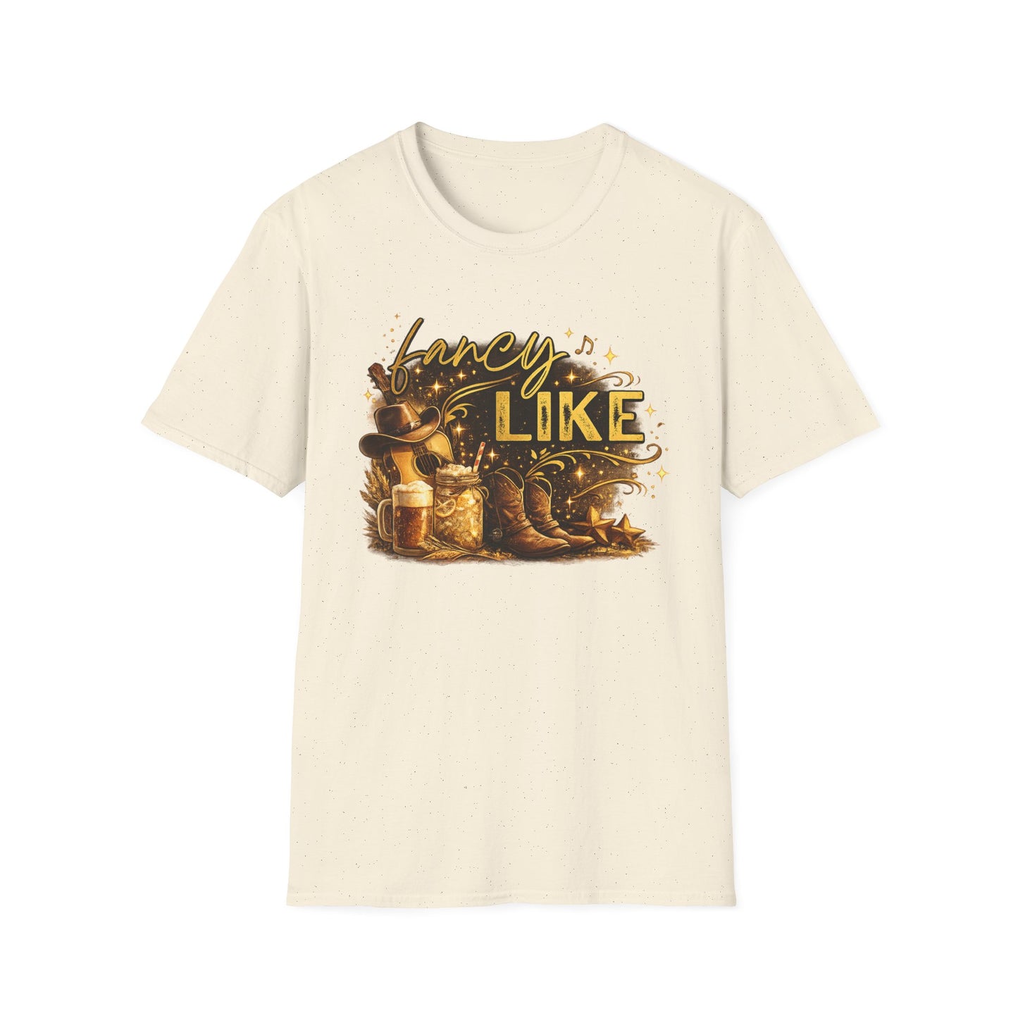 Fancy Like Graphic Tee — Country Western Glam T-Shirt ("Fancy Like")