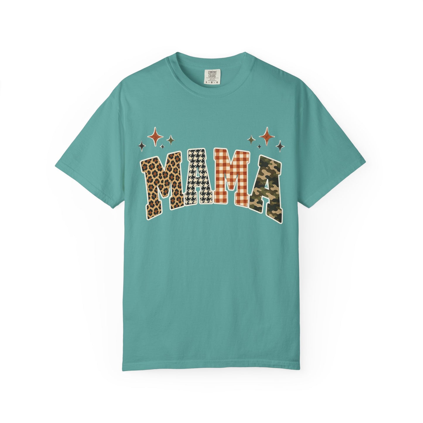 Mama Leopard Camo Graphic T-Shirt