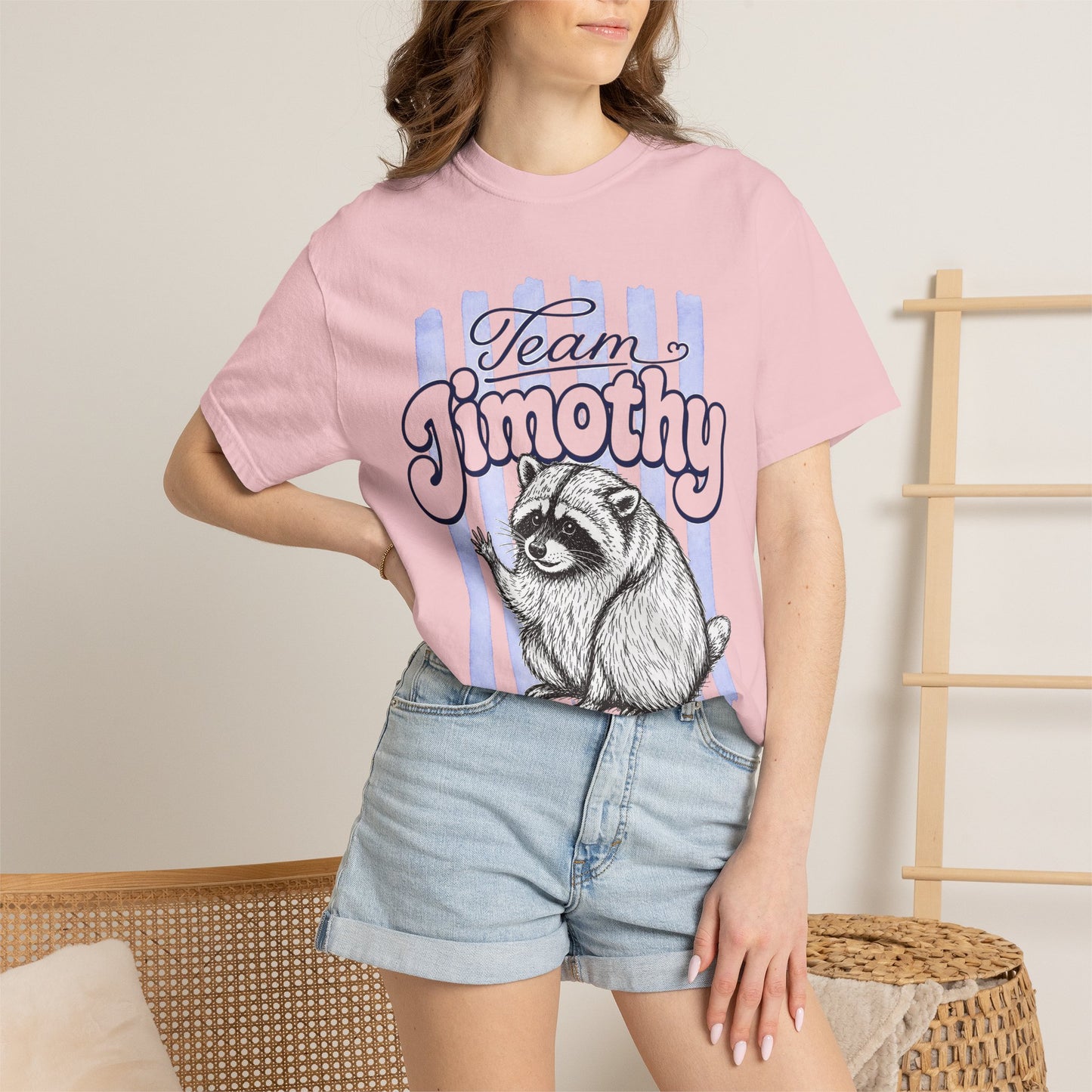 Team Timothy Raccoon T-Shirt