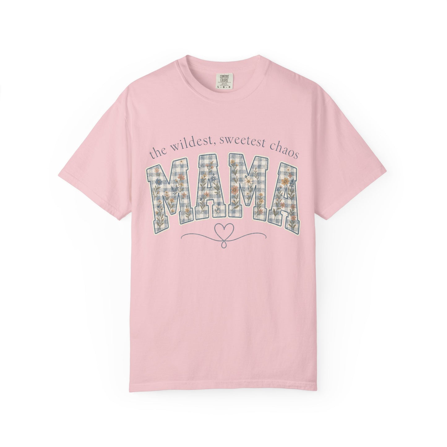 Mama Plaid Tee — "The Wildest, Sweetest Chaos" Mother's Day T-Shirt