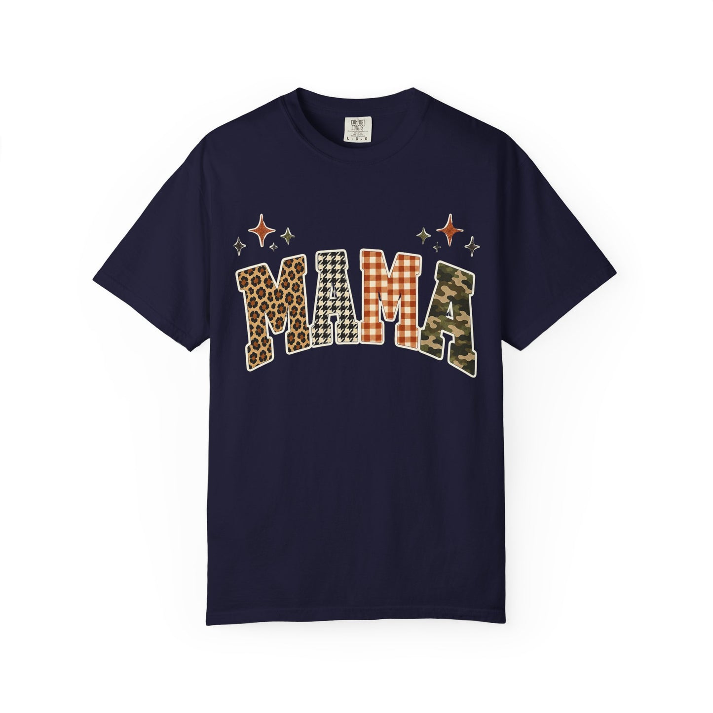 Mama Leopard Camo Graphic T-Shirt