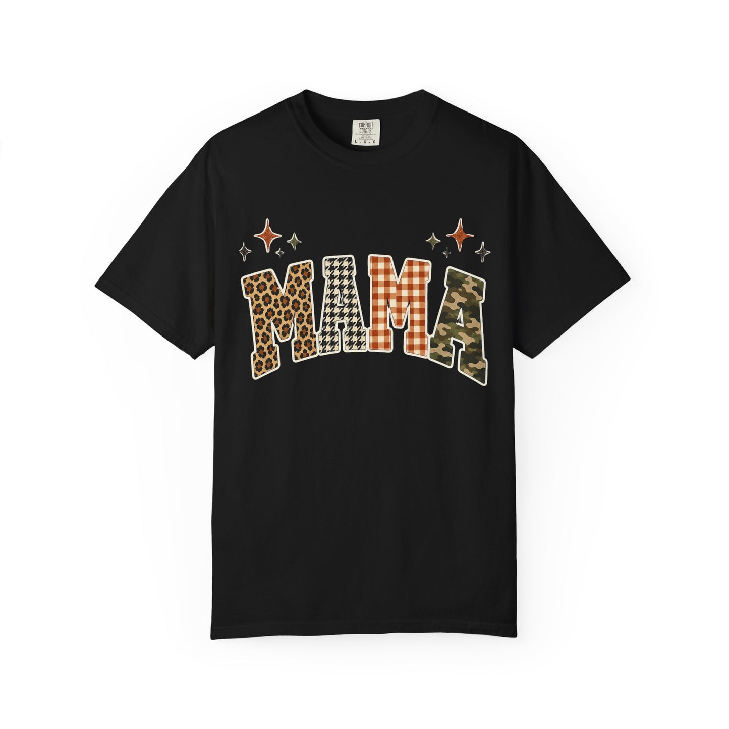 Mama Leopard Camo Graphic T-Shirt