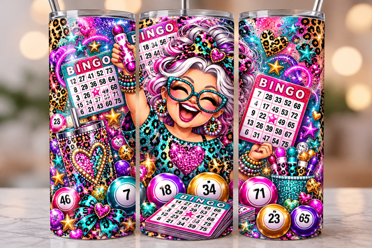 Bingo Queen 20oz Tumbler