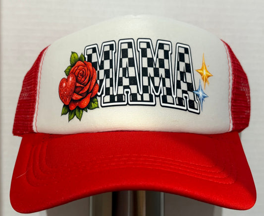 Mama Red Trucker Hat