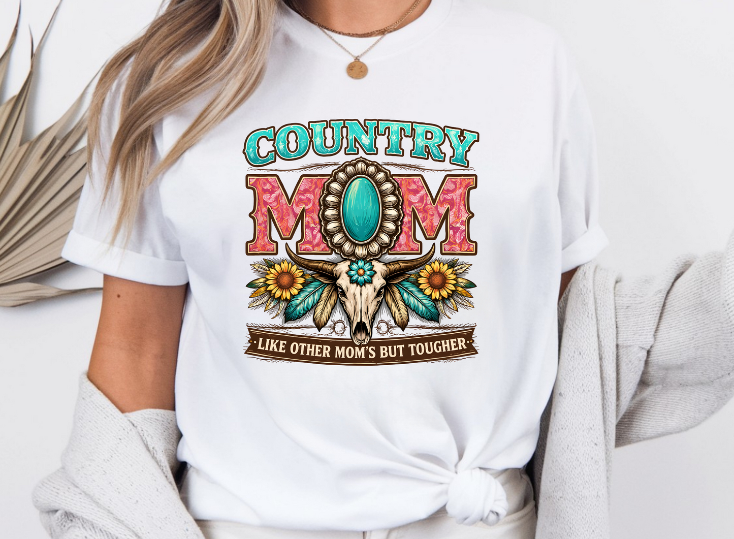 Country Mom Short Sleeve T-Shirt